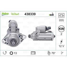 Valeo Audi A3 Q3 Skoda Octavia Marş Motoru