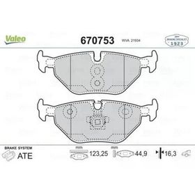 Valeo Bmw Arka Balata