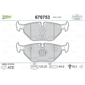 Valeo Bmw Arka Balata
