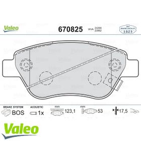 Valeo Corsa D Küçük Tip 1.0 1.2 1.3 CDTI 1.4 Doblo Panda Ön Balata