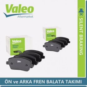 Valeo Ford Fiesta 7 2017-2021 Ön ve Arka Fren Balata Takımı