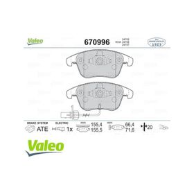 Valeo GDB1814 Audi A4 A5 09 Ön Balata