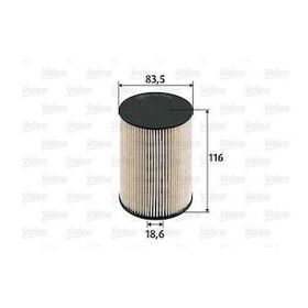 Valeo Golf V 03 Jetta Iii 05 Caddy Iii 04 Touran 03 A3 Octavia 04 1.9 2.0 Mazot Filtresi
