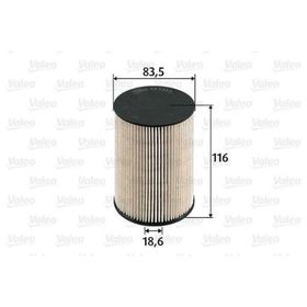 Valeo Golf V 03 Jetta Iii 05 Caddy Iii 04 Touran 03 A3 Octavia 04 1.9 2.0 Mazot Filtresi