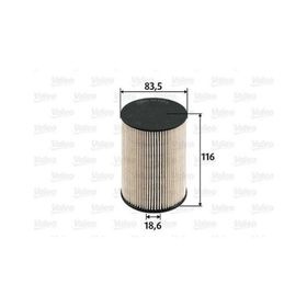 Valeo Golf V 03 Jetta Iii 05 Caddy Iii 04 Touran 03 A3 Octavia 04 1.9 2.0 Mazot Filtresi