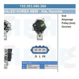 Valeo Hyundai Accent Alternatör