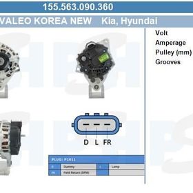 Valeo Hyundai Accent Alternatör