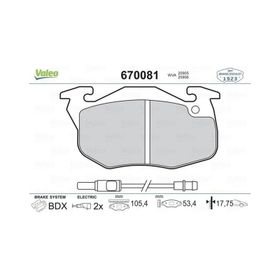 Valeo R9 R11 R19 Clio Exp P106 P206 Ön Balata