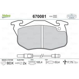 Valeo R9 R11 R19 Clio Exp P106 P206 Ön Balata