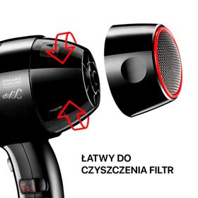 Valera Swiss Silent Jet 7500 Light 2000W Siyah Saç Kurutma Makinesi