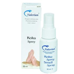 Valerian 35 ml Ayak ve Cilt Bakımı Spreyi