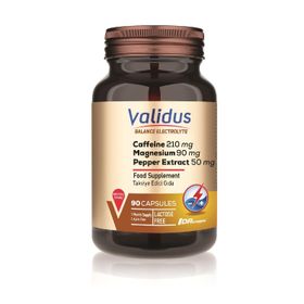 Validus Balance Electrolyte Caffeine 210 mg 90 Kapsül