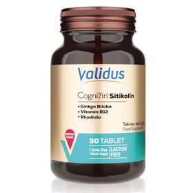 Validus Cognizin Sitikolin 500 mg 30 Tablet