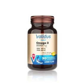 Validus Daily Omega 3 1000 mg 30 Kapsül Balık Yağı