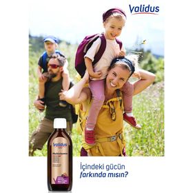 Validus Kids Multivitamin Orman Meyveli 150 ml Şurup