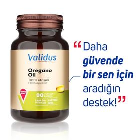 Validus Oregano Oil 30 Kapsül