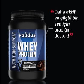 Validus Whey Protein Complex 1400 gr Çikolata Aromalı Takviye Edici Gıda