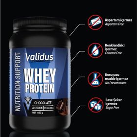 Validus Whey Protein Complex 1400 gr Çikolata Aromalı Takviye Edici Gıda