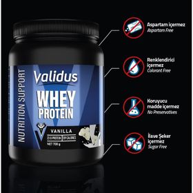 Validus Whey Protein Complex 700 gr Vanilya Aromalı Takviye Edici Gıda