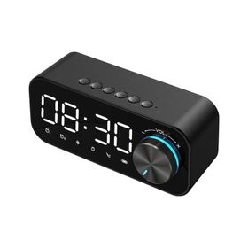 Valkyrie Bluetooth Şarjlı Alarmlı USB/SD Aynalı Masa Saati