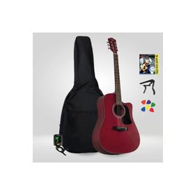 Valler AG240RD Kırmızı Akustik Gitar