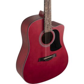 Valler AG240RD Kırmızı Akustik Gitar