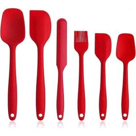 Valletta Drongo 6'lı Kırmızı Spatula Set