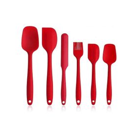 Valletta Drongo 6'lı Kırmızı Spatula Set