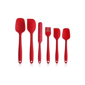 Valletta Drongo 6'lı Kırmızı Spatula Set