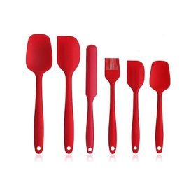 Valletta Drongo 6'lı Kırmızı Spatula Set