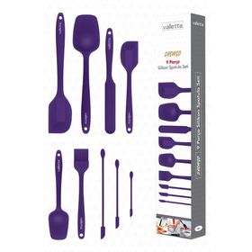 Valletta VLT1176 9'lu Mor Spatula Seti
