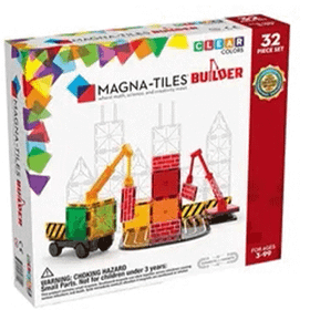 Valtech Magna-Tiles Builder 32 Parça Manyetik Lego