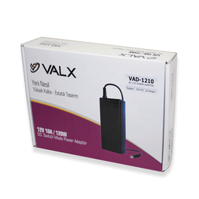 Valx VAD-1210 12V 10A 120W Dc Switch Mode Adaptör