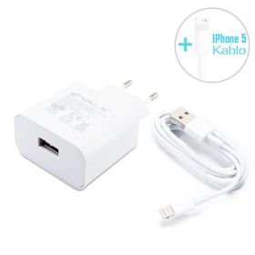 Valx VAD-52IP5 Beyaz Şarj Adaptör
