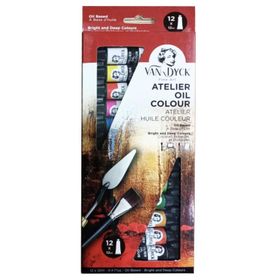 Van Dyck 12 ml 12 Renk VD384600 Atelier Tüp Yağlı Boya