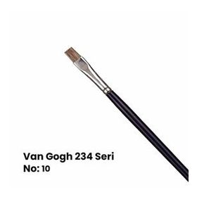 Van Gogh 234 Seri Öküz Kulağı Kılı Düz Kesik Uçlu Fırça