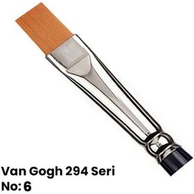 Van Gogh 294 Seri Sentetik Düz Kesik Uçlu Fırça no:8