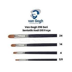 Van Gogh 296 Serisi No 6 Sentetik Kedi Dili Fırçası