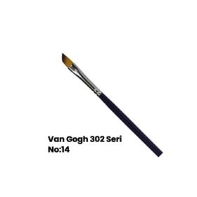 Van Gogh 302 Seri Sentetik Yan Kesik Uçlu Fırça