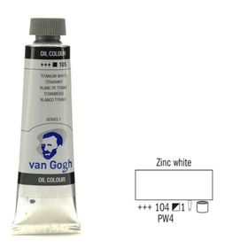 Van Gogh 40 ml Zinc White 104 Yağlı Boya
