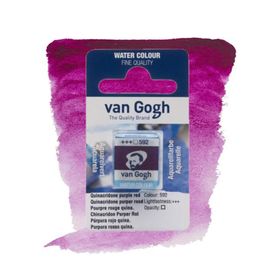 Van Gogh Quinacridone Purple Red Sulu Boya Tüp Tablet