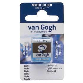 Van Gogh Sepia 416 Sulu Boya Tablet