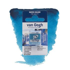Van Gogh Turquoise Blue Sulu Boya Tableti