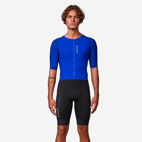 Van rysel Trisuiti Mavi RCR-X Erkek Kısa Kollu Triathlon