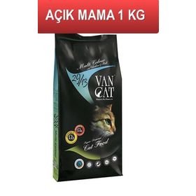 Vancat 1 kg Multicolor Açık Kedi Maması