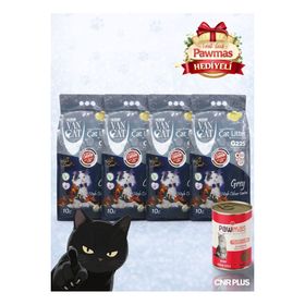 Vancat 4x10 lt Aktif Karbonlu Kedi Kumu