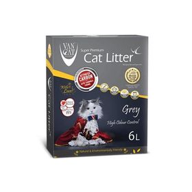 Vancat 6 lt Premium Active Karbonlu Kokusuz Kedi Kumu