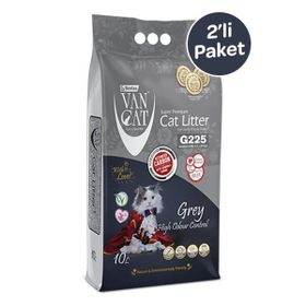 Vancat Aktif Karbonlu İnce Taneli 2x10 lt Topaklanan Kedi Kumu