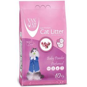 Vancat Baby Powder Pudra Kokulu Kalın 10 kg Kedi Kumu
