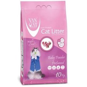 Vancat BabyPowder Bentonit Kalın Taneli 10 kg Kedi Kumu